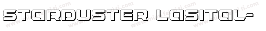 Starduster Lasital字体转换